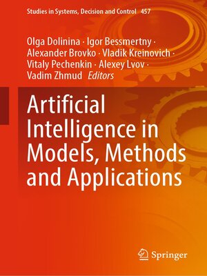 cover image of Artificial Intelligence in Models, Methods and Applications